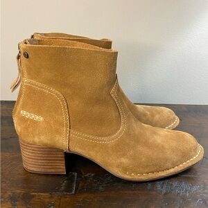 UGG Women's Bandara Suede Ankle Boot Chestnut Size 7